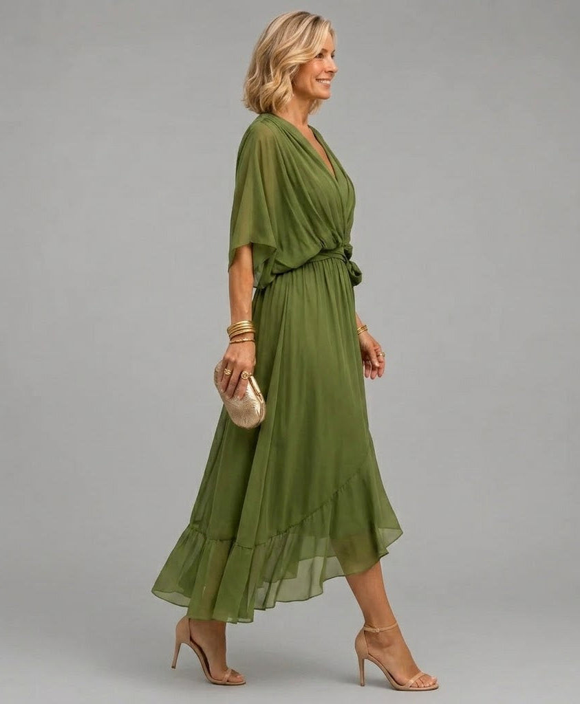sophia-v-neck-batwing-chiffon-midi-dress-2