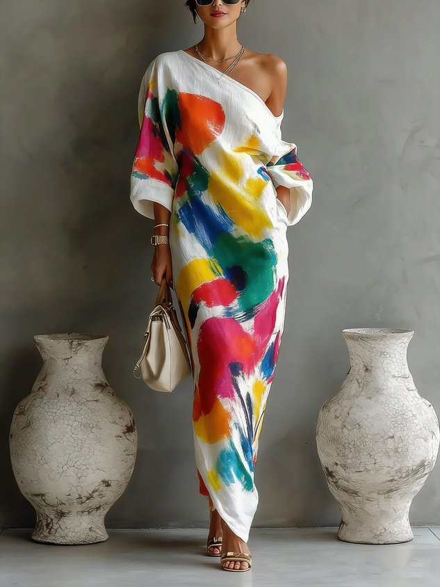 daniella-brushstroke-print-one-shoulder-maxi-dress-1