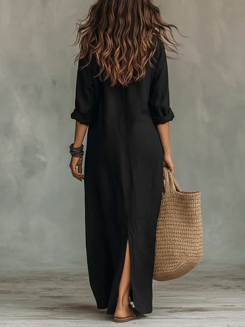 solina-loose-linen-maxi-shirt-dress-3