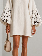 Waverly | Puff-sleeve floral mini dress 6